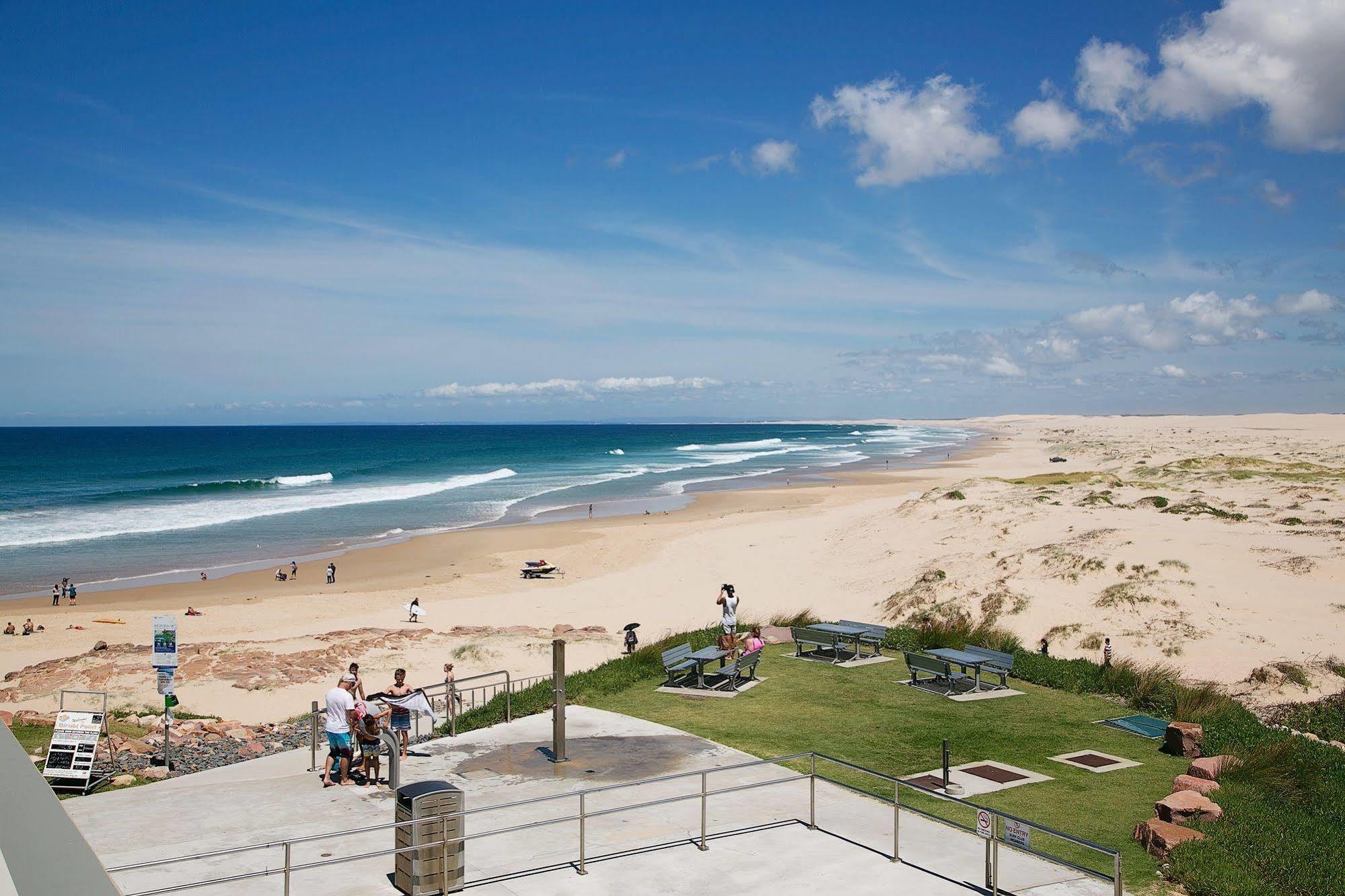 Birubi Beach Holiday Park Anna Bay Luaran gambar